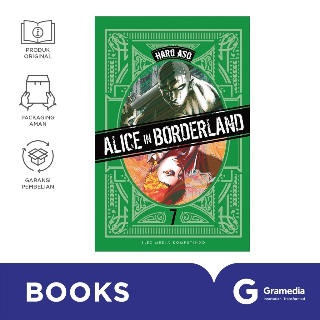 การ์ตูน Gramedia Alice In Borderland Vol. 07 (อาโซฮาโร)
