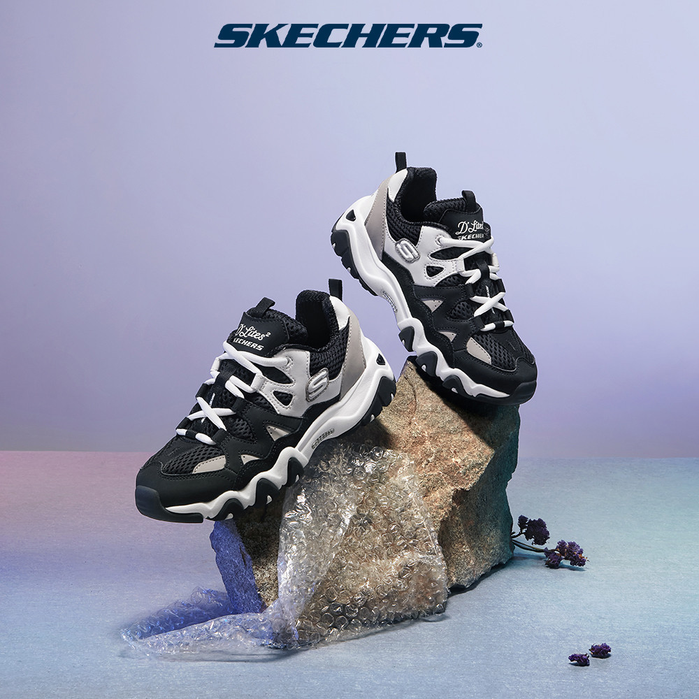 Skechers สเก็ตเชอร์ส รองเท้า ผู้หญิง Sport D'Lites 2.0 Shoes - 99999693-BKW