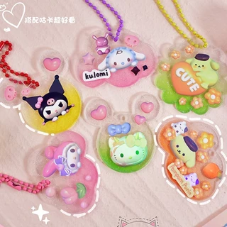 SANRIO สติ๊กเกอร์พกพา การ์ตูน ซานริโอ สติ๊กเกอร์ วัสดุตกแต่ง สติ๊กเกอร์คู่มือ