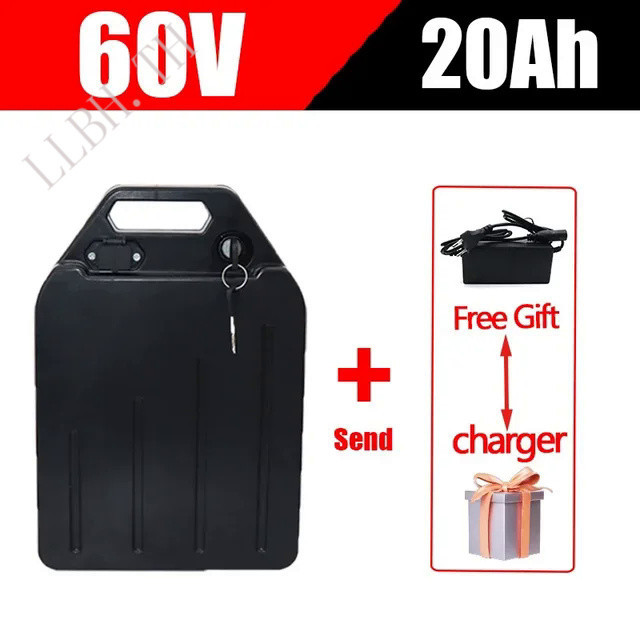 60V 20ah 30ah 40ah Lithium Battery pack For Electric motorcycle 18650 CELL 300-1000W use for Citycoc