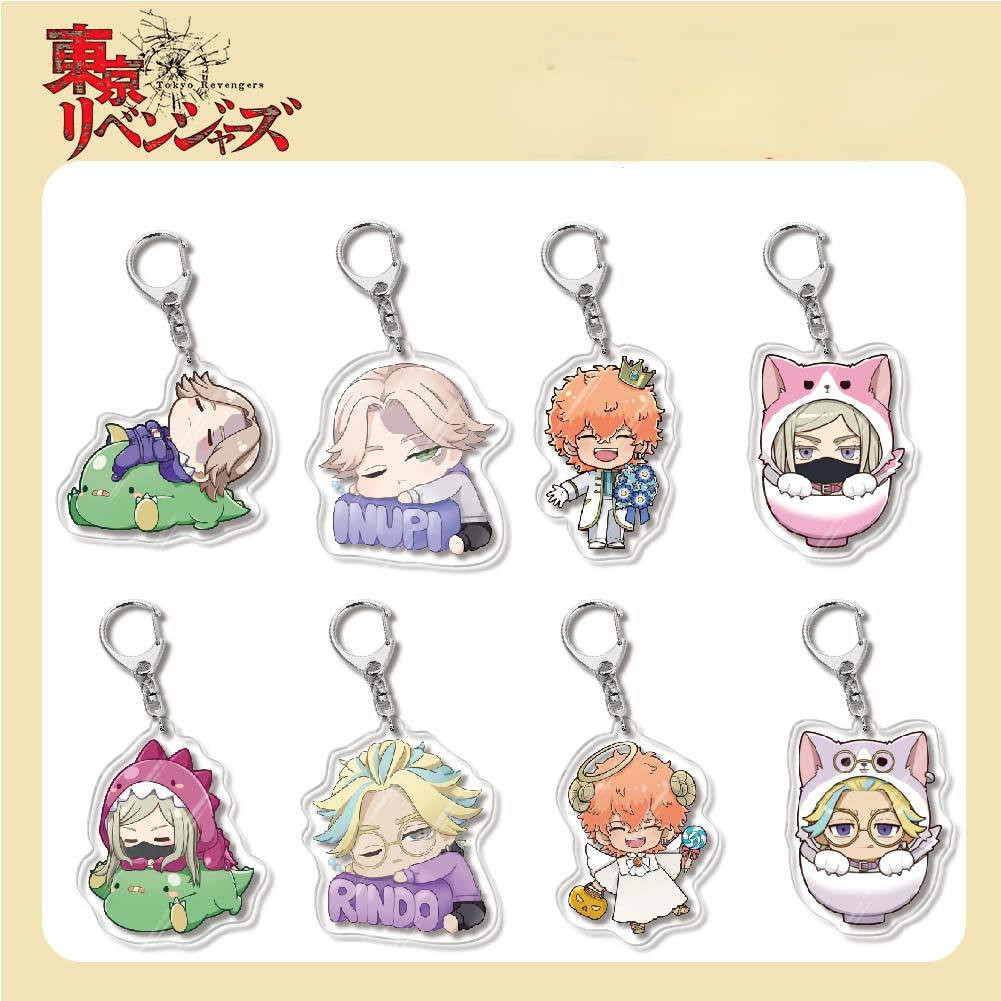 อะนิเมะ Tokyo Avengers Original พวงกุญแจ Tokyo Revengers Hanagaki Budo ตัวเลขคอสเพลย ์ พวงกุญแจรถอุปกรณ ์ เสริมของขวัญ