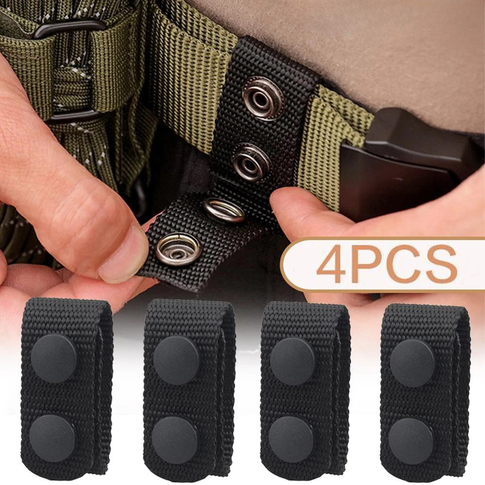 Luc 4-Pack Multi-Purpose เข ็ มขัดยึดไนลอนสายรัด Double Snap Broadband อุปกรณ ์ เสริมสําหรับกีฬากลางแจ ้ งสําหรับยึดเข ็ มขัดนิรภัย