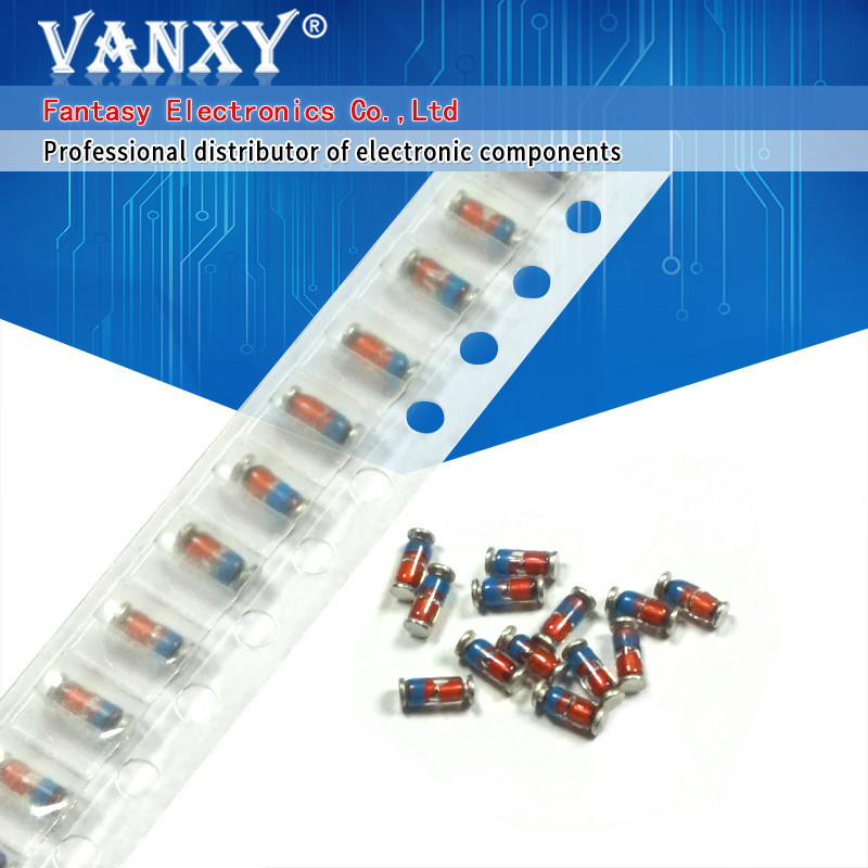 200pcs 0.5W Zener ไดโอด LL34 1/2W BZV55C 2.4V 2.7V 3V 3.3V 3.6V 3.9V 4.3V 4.7V 5.1V 5.6V 6.2V 6.8V 8