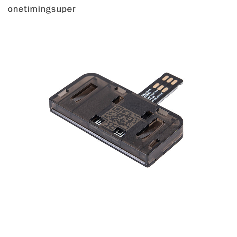 Onetimingsuper อะแดปเตอร์ซิมการ์ด เครื่องอ่านการ์ด SIM สําหรับ iOS Phone5/6/7/8/X(Plug&Play) OTP
