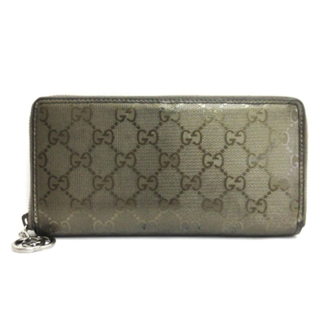 Gucci GG implementation long wallet 212110 metallic brown ■ECS Direct from Japan Secondhand