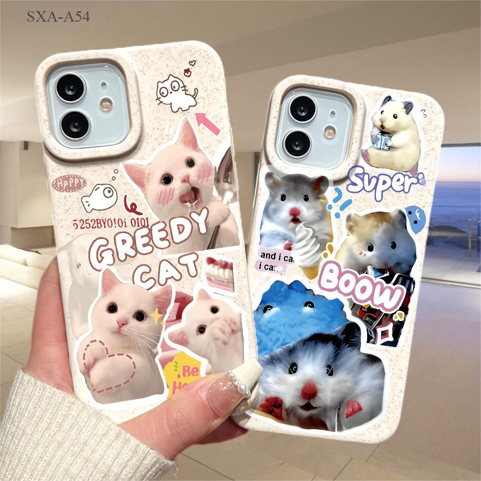 เคส For ซัมซุง Samsung Galaxy A54 A53 A50S A05 A05S A12 A23 A24 A04S A03 A03S A14 A15 A20 A20S A11 A50 A51 A31 4G 5G XMK