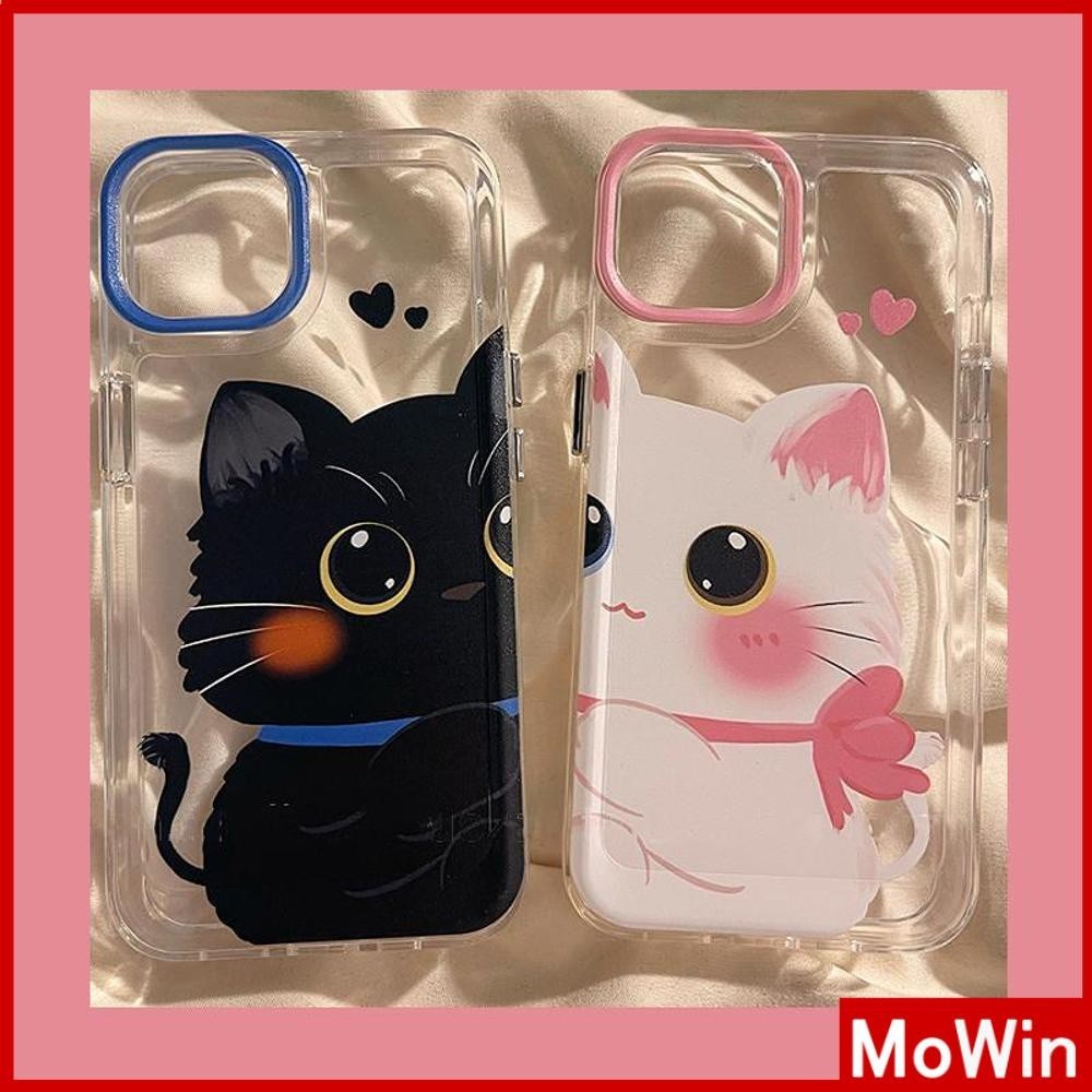 Mowin - เข้ากันได้สำหรับ 15 เคสไอโฟน11 เคส iphone 11 สำหรับ 14 Pro Max เคส iPhone เคสนิ่ม TPU เคสใสช