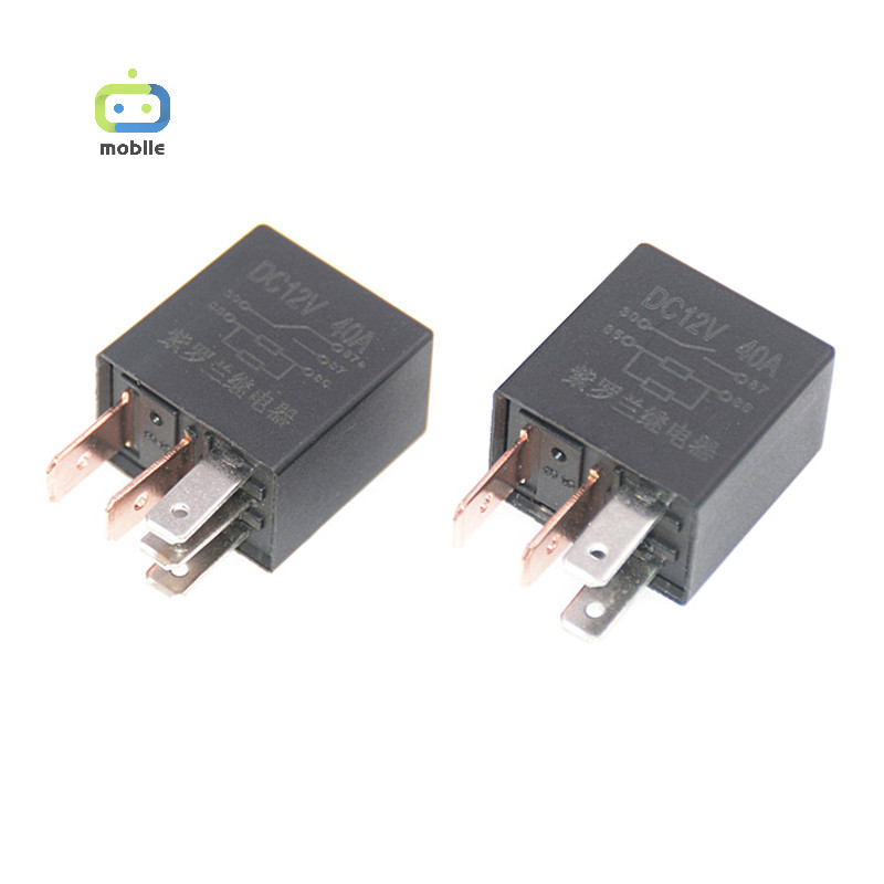 [maygood ] Dc 12V 40A กระแสไฟสูงสุด 1NO 1NC SPDT 4/5 Pins รถรีเลย ์ สัญญาณเตือนรถยนต ์ 40 แอมป ์ {TH}