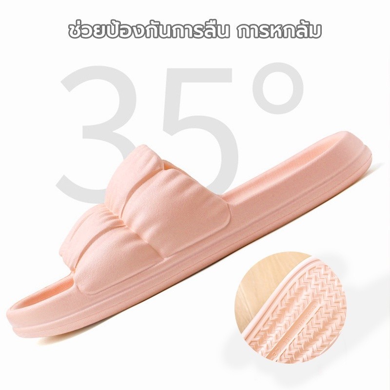 รองเท้าใส่ในบ้าน EVA กันลื่น นุ่มๆ น้ำหนักเบา สําหรับผู้ชาย และผู้หญิง