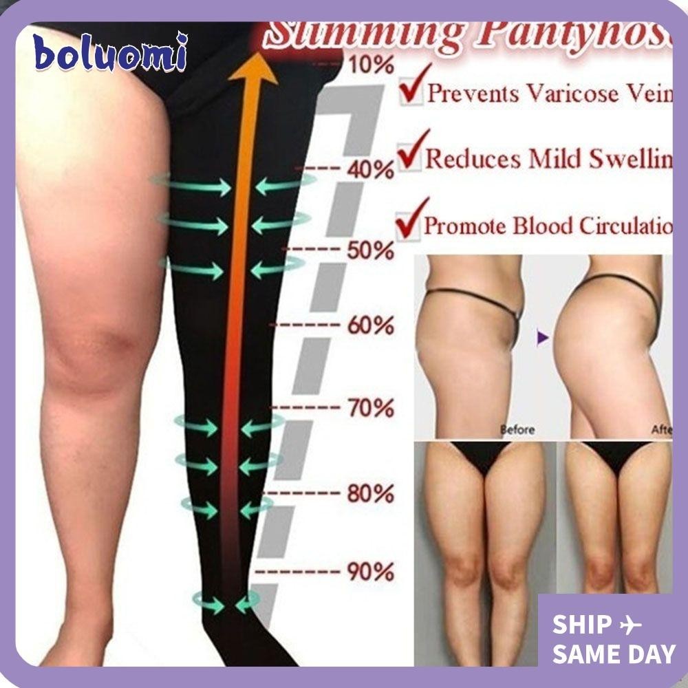 Boluomi ผู ้ หญิงเลกกิ ้ งขายร ้ อนก ้ นยกขา Shaper Slimming Tights ถุงน ่ อง