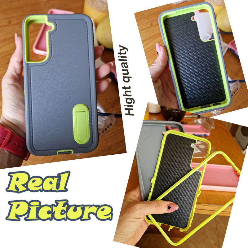 SAMSUNG สําหรับSamsung Galaxy S23 S25 FE S24 Ultra S22 Plus Ultra A54 A15 A14 A16 A36 A56 5GเกราะFull Body 3 ใน 1 360 กันกระแทกAnti-Scratch Kickstandฝาครอบ - รูปที่ 7