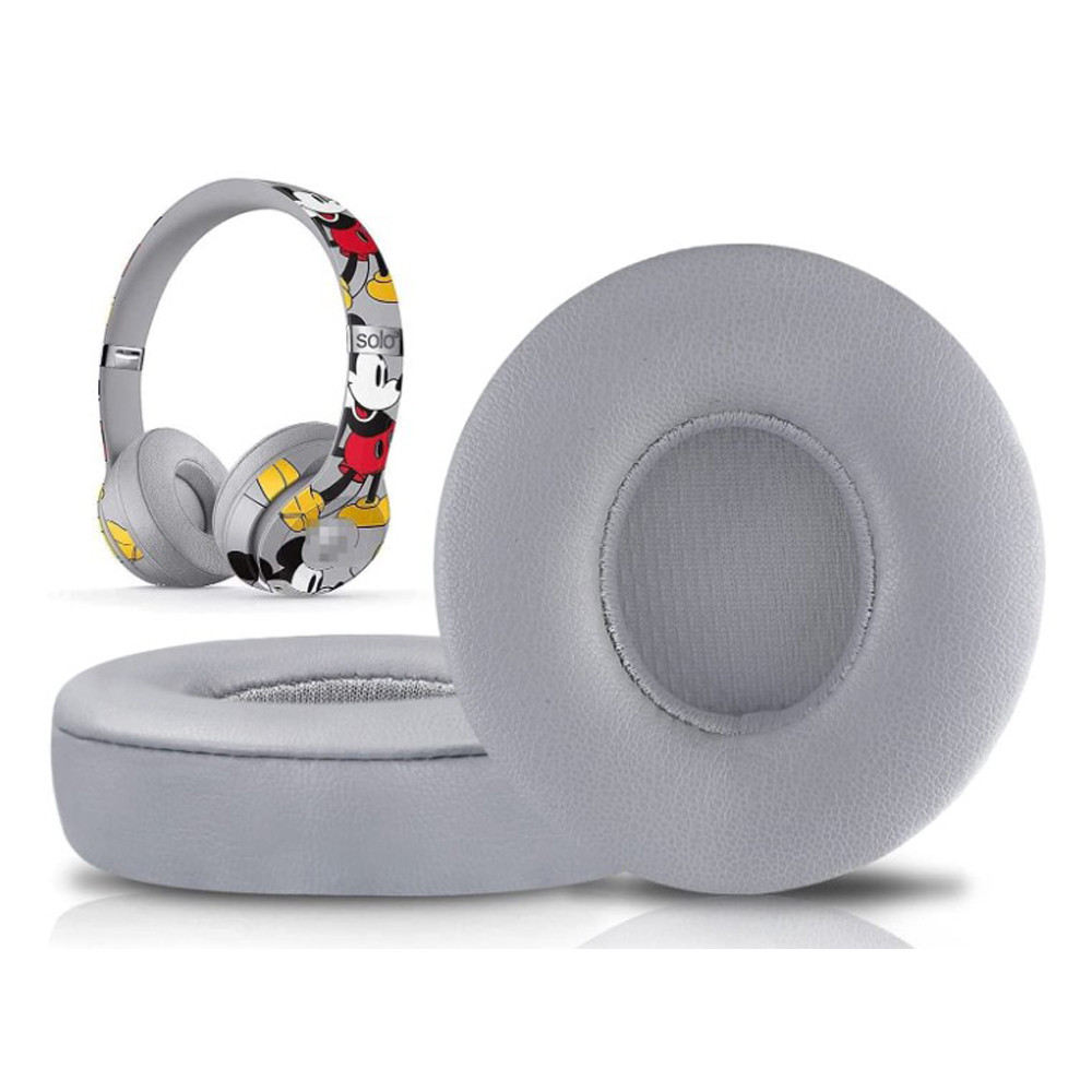 สต็อกใน SGEarpads สําหรับ Beats Solo 2 & 3 หูฟังครอบหูไร้สายเปลี่ยนแผ่นรองหูฟังเบาะ (NOT สําหรับ Beats Studio!)