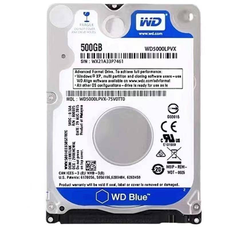 250gb 320GB 500GB 1TB 2TB ภายในแล็ปท็อปฮาร์ดไดรฟ์แล็ปท็อปแล็ปท็อปพีซีส่วนประกอบ 2.5HDD SATA2-SATA3 8mb / 32mb 5400RPM-7200RPM hdd