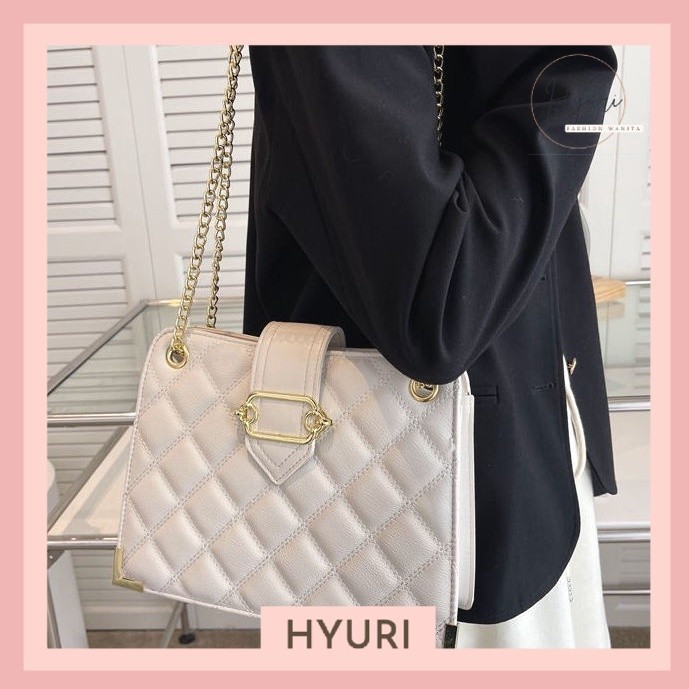 Hyuri Fashion กระเป๋าผู้หญิงสไตล์เกาหลี bkk7483