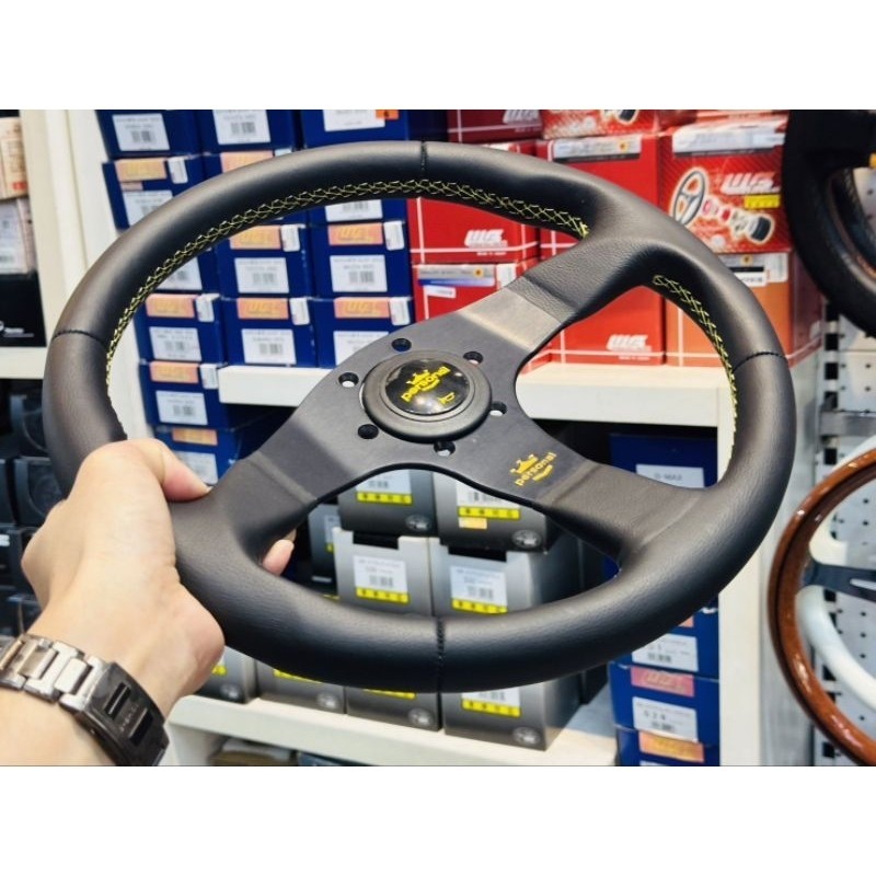 personal Steering wheel พวงมาลัย แท้ มือสอง สภาพ สวยสมบูรณ์มาก พวงแต่ง พวงซิ่ง รถยนต์ ตรงทุกรุ่น เพอ