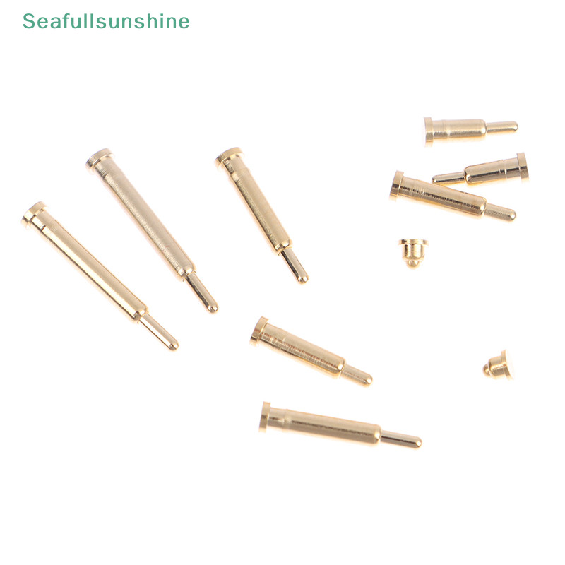 Seaf> 10 ชิ้น Pogo Pin Connector Pogopin ฤดูใบไม้ผลิโหลด Contact SMD PCB 1.8 6 8 10 13 MM Test Prob well