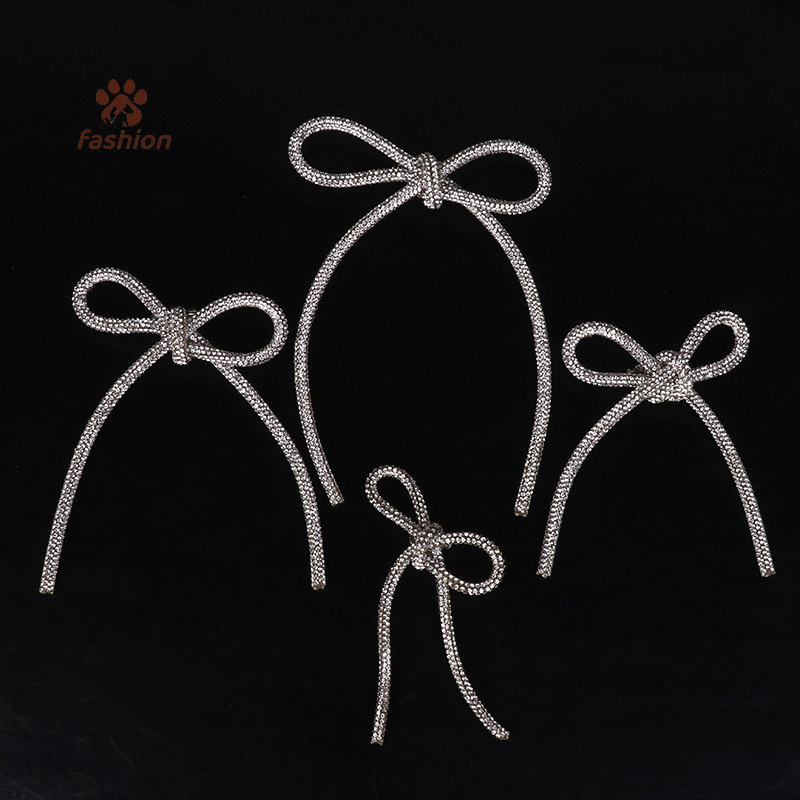 [แฟชั่น] Sliver Rhinestone เข็มกลัดโบว์โบว์ผู้หญิง Blazer เพชร-encrusted Butterfly Knot Pin เข็มกลัดเครื่องประดับของขวัญ {TH}