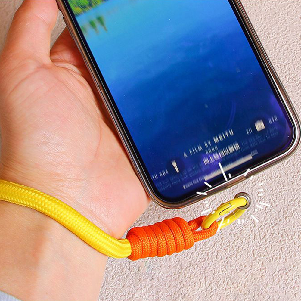 แฟชั่นถักเชือกเส้นเล็กพวงกุญแจ Unisex Anti-lost สายรัดข้อมือ Paracord Key แหวนสําหรับเคสโทรศัพท์แขวนกระเป๋า U Disk ขวด Pendnats ราคา ถูกที่สุด ดีลบีเคเค แกลเลอรีภาพที่ 9