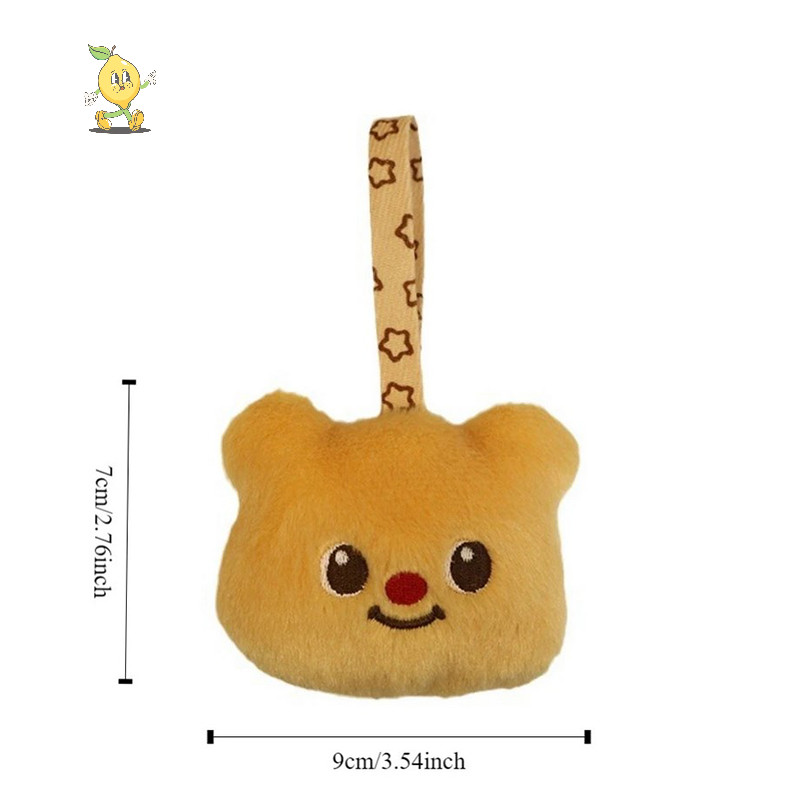 [mozh] ตุ๊กตาเนยหมีตุ๊กตากระเป๋าจี้ใหม่น่ารักการ์ตูนสารภาพหมีตุ๊กตาอุปกรณ์เสริมของขวัญวันเกิดกระเป๋านักเรียนเครื่องประดับสาว [TH]