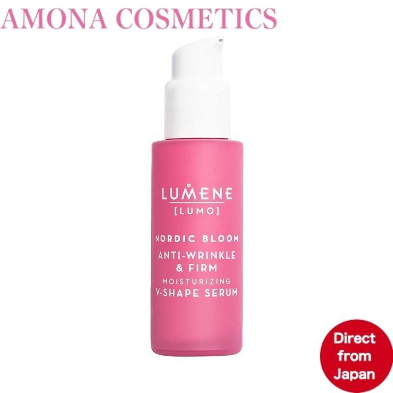 【Direct from Japan】 100% original Lumene Lumene Vegan Anti-Aging V-Serum for All Skin 30ml Lumo - Nordic Bloom - Moisturizing V-Shape Serum 30ml - Vegan