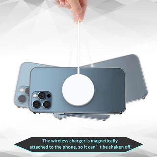 1/3 ชิ้น Universal Ultra-Thin Magnetic Wireless Charger Ring / Self กาวชาร์จไร้สายแผ่นเหล็ก