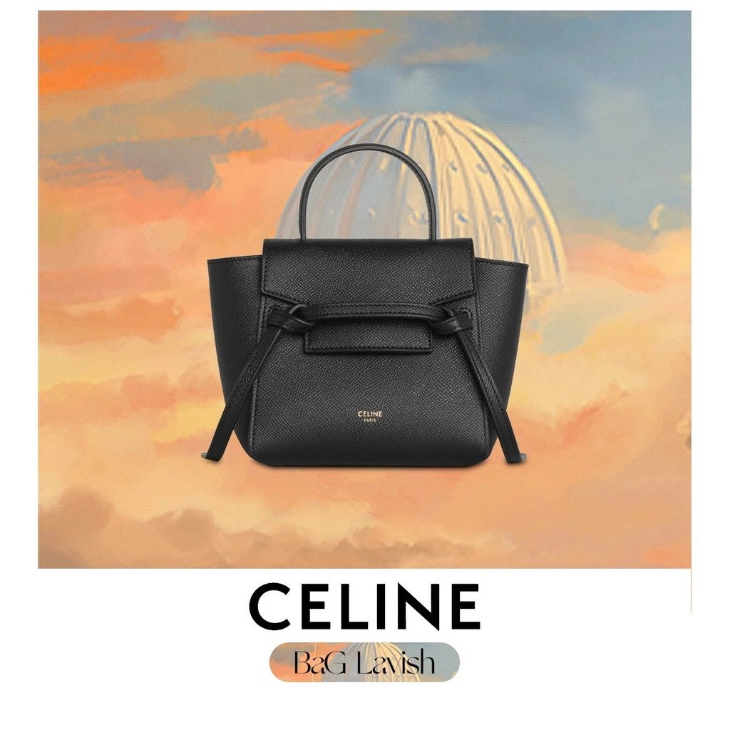 [ที่ดีที่สุดสําหรับคุณ] Celine Belt Nano Pico Best For You] Celine Belt Nano Pico Shark Bag Wing Bag