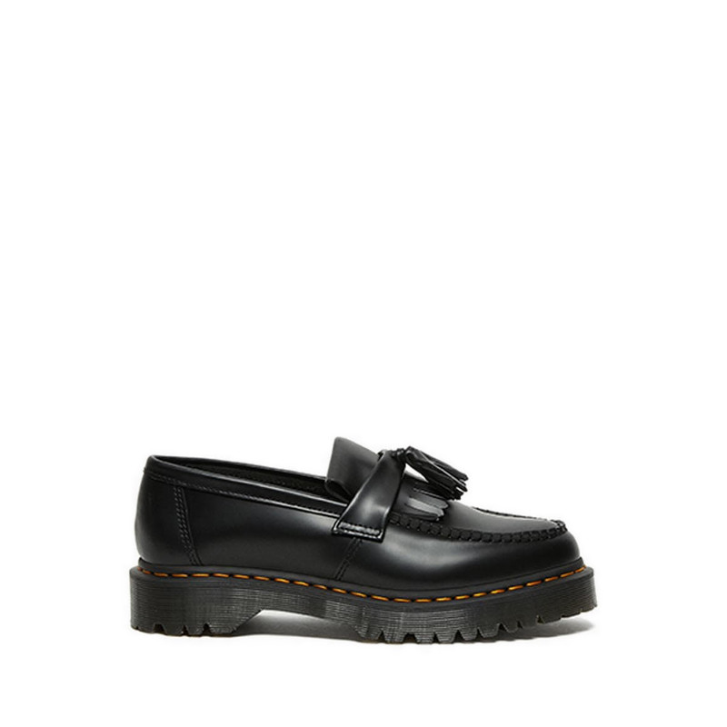 Dr Martens รองเท้าหนัง Smooth Adrian Bex - สีดำ
