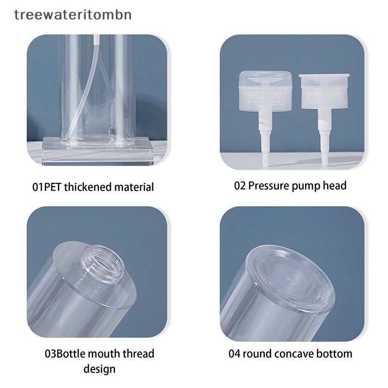 Tt 100/150/200ml แบบพกพาขวดรีฟิลพลาสติกเปล่ายาทาเล็บ Remover แอลกอฮอล์กดของเหลวปั๊มขวด mbn