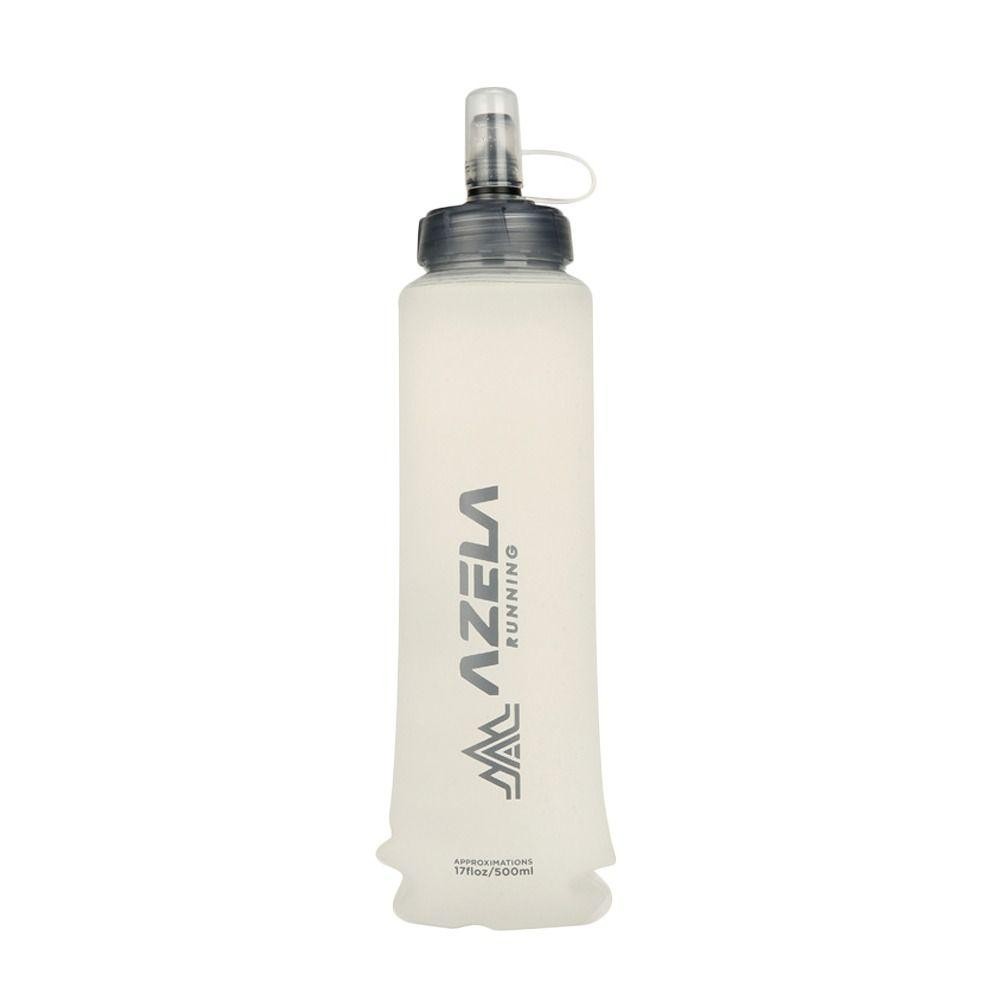 PUFFZY 250/500ml ขวดน้ําสําหรับเล่นกีฬา, ถุงน้ํานุ่มพับแบบพกพา, Creative Camping น้ําหนักเบาวิ่งถ้วยน้ํากลางแจ้ง ราคา ถูกที่สุด ดีลบีเคเค แกลเลอรีภาพที่ 4