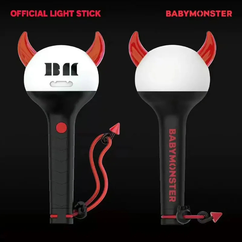 Kpop Idol BABYMONSTER Lightstick โคมไฟคอนเสิร์ต Hiphop Party Light Stick แฟลชเรืองแสง RORA ASA RUKA แฟนคอลเลกชันของขวัญ