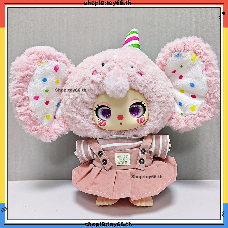 เสื้อผ้า Liila zoo 600%|ชุดเซ็ตเดรสเอี๊ยมสีชมพู|สําหรับ 30 ซม.Liila zoo 600 %/30 ซม.เด็กสาม 400% V1 