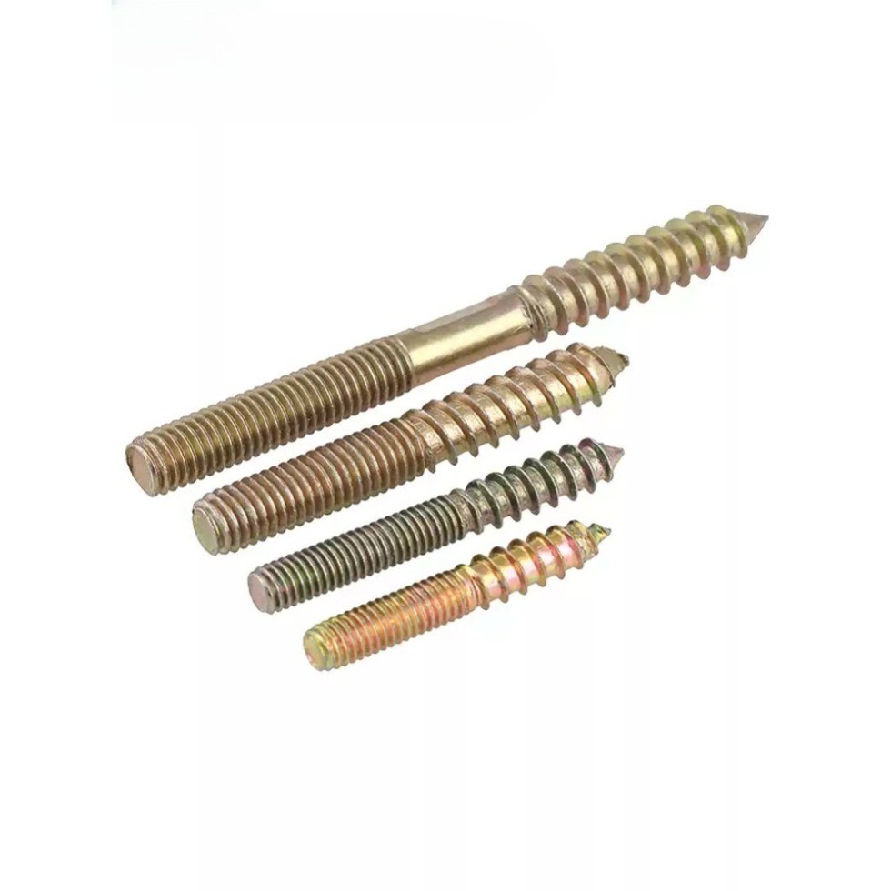 Double-Headed Self-Tipping (สีสังกะสีเฟอร์นิเจอร์สกรูแตะตัวเอง M6/M8/M10 * L30-100 มม. (LGQ)