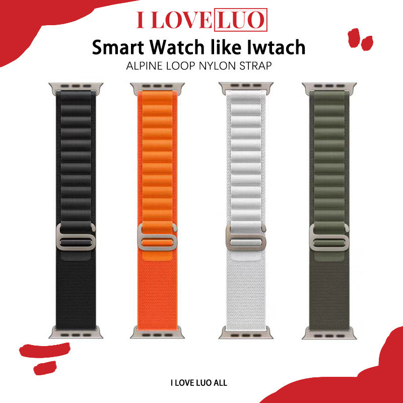 สายนาฬิกา Alpine Loop for Apple Watch   Ultra/SE 3 2 Watch 49 46 มม Series 11 10 9 8 7 6 545 มม. 41  44 มม. 40 มม. 44