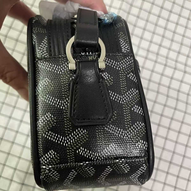 CINVAI&KROZE กระเป๋าสะพายไหล่สไตล์เรโทร กระเป๋าสะพายข้างพิมพ์ตัวอักษรสำหรับการเดินทาง - รูปที่ 6