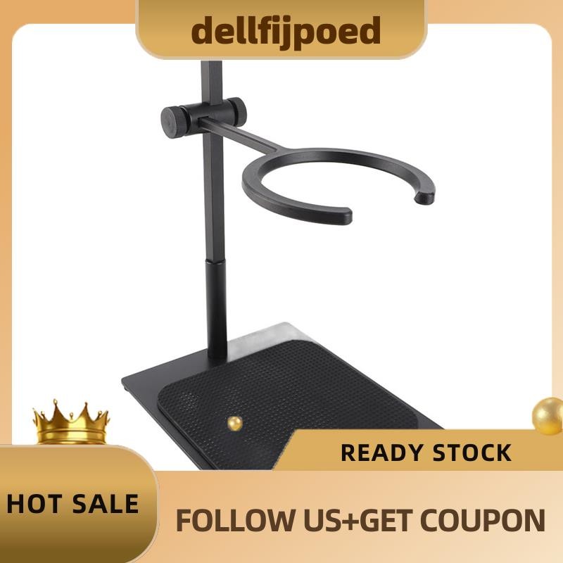 dellfijpoedPour Over Coffee Stand อลูมิเนียมเทสถานีกาแฟ Dripper Stand ปรับ Antislip Coffee Dripper Stand