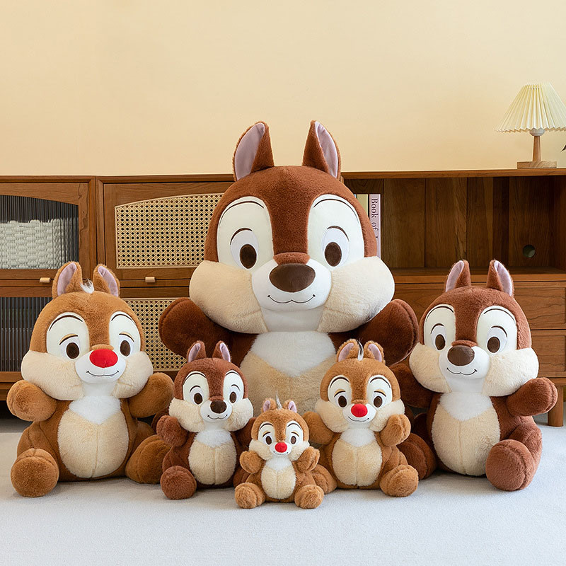 25 ซม.-35 ซม.ชิปและ Dale ตุ๊กตา Chipmunks ตุ๊กตาของเล่นตุ๊กตาน่ารักอะนิเมะ Plushies นุ่ม Hug หมอน Sleeping Brithday คริสต์มาสของขวัญ