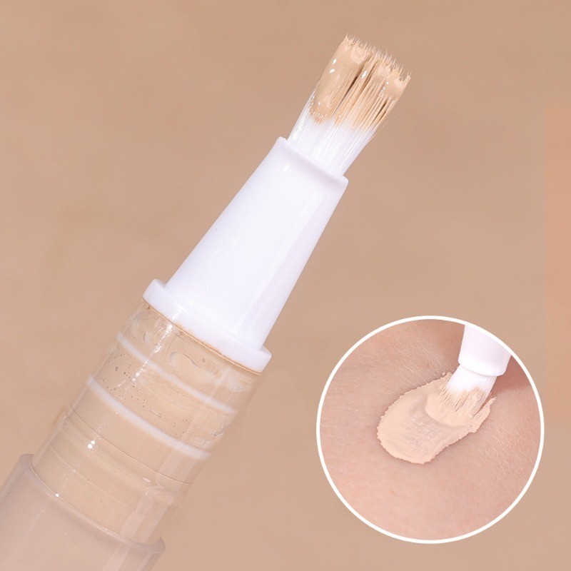 ขวดจ่ายรองพื้นชนิดน้ําสําหรับเดินทาง 5 ชิ้น - ปิดผนึก, นํากลับมาใช้ใหม่, ใส, แบบพกพา - ภาชนะเครื่องสําอางใส - หลอดเปล่าโรตารี 3 มล. - ปากกาน้ํามันเล็บเปล่าพร้อมแปรง