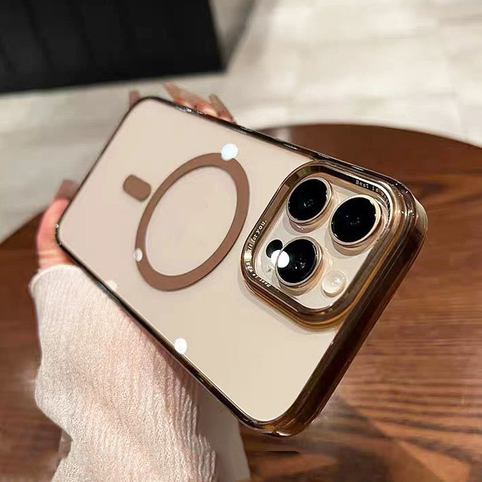 เคส ใส แม่เหล็ก ชาร์จไร้สาย สำหรับ IPhone 16 16e 16Pro 16Plus 16Promax เคสสำหรับไอโฟน11 11 14 13 12 15 16 pro max Promax