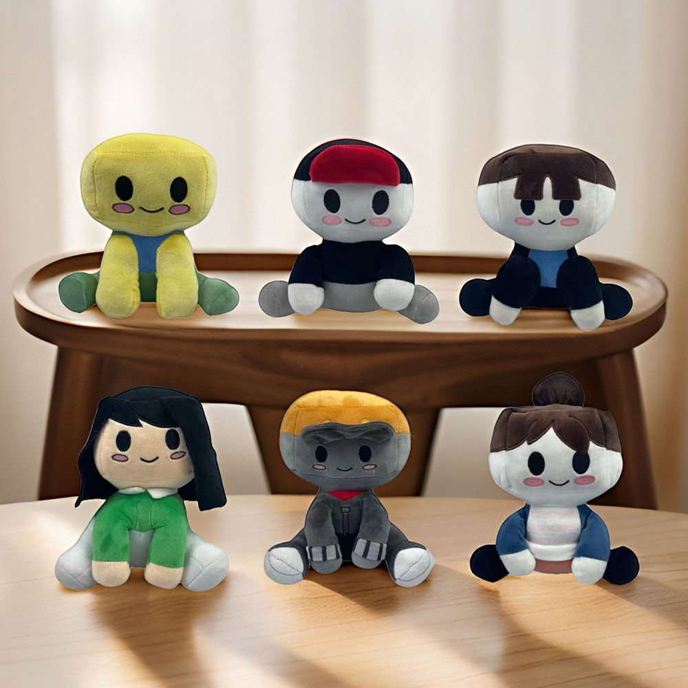 Blox Buddies Plush, Blox Buddies Noob Buddy Plushie ของเล่นสําหรับแฟนๆและเพื่อนตุ๊กตาที่สวยงามของขวั
