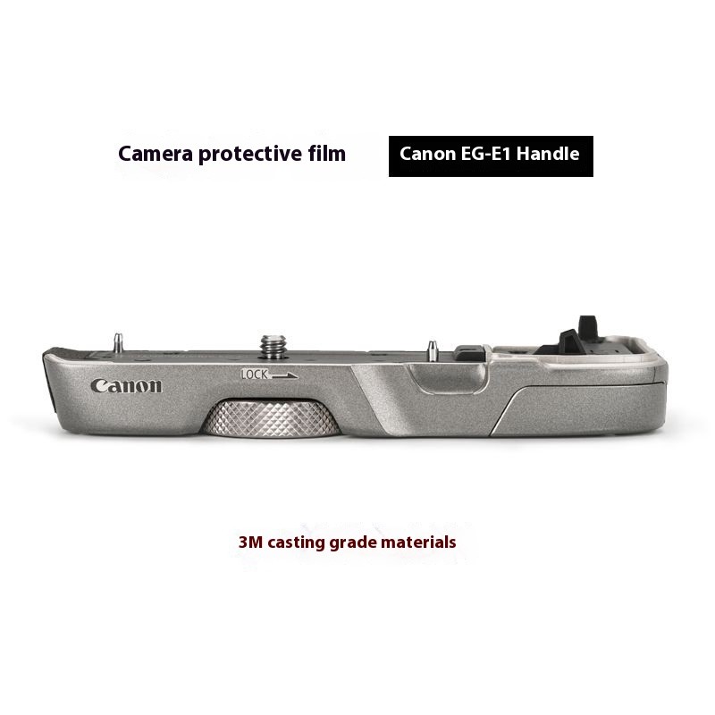 Mebont ใช้ได้กับฟิล์มกันรอยมือจับ Canon EG-E1 EOS-RP,R8- สติ๊กเกอร์มือจับแนวตั้ง 3M