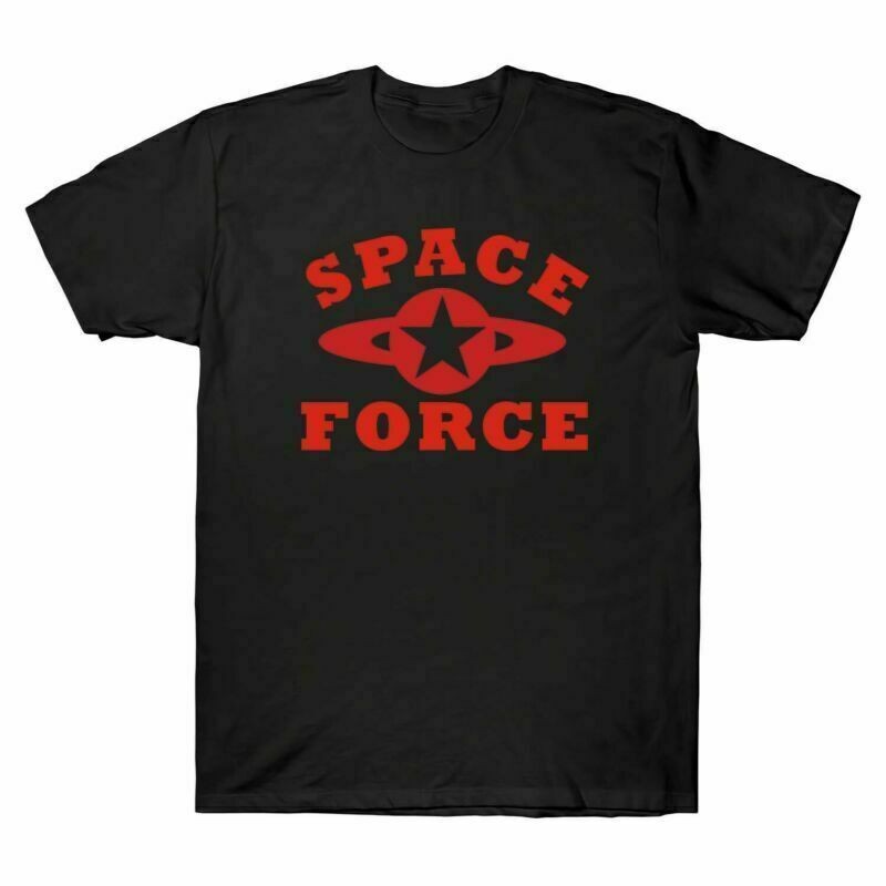 Space Force Like The Air Force But In Space T-Shirt Mens T Shirt Tee