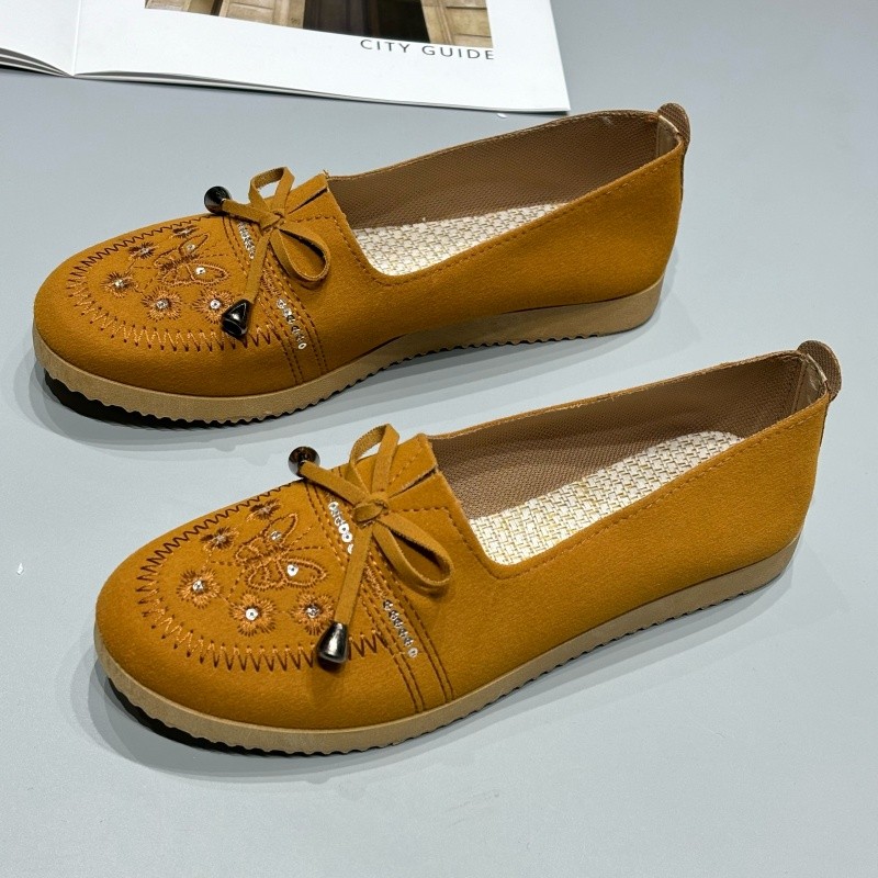 go🚚รองเท้าผ้าใบผู้หญิง นุ่ม รองเทาสลิปออน สบายและเบา ลำลอง ไม่ต้องผูกเชือกรองเท้า แฟชั่น ยืดหยุ่นได้ดี ไม่เจ็บเท้า P-051 - รูปที่ 3