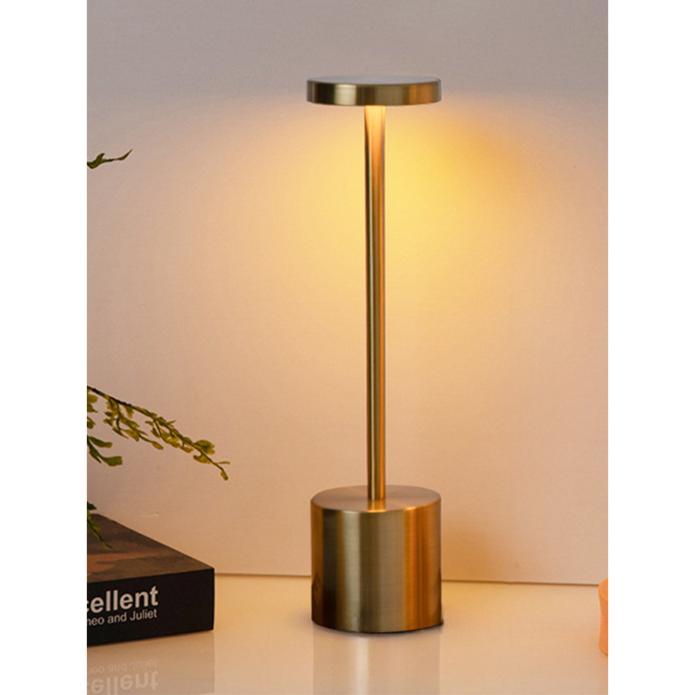 ร้านอาหารข้างเตียง USB ชาร์จสำหรับเซ็นเซอร์สัมผัสห้องนอน 3 ระดับ Acrylic Lampshade ปรับความสว่างได้มีสินค้า