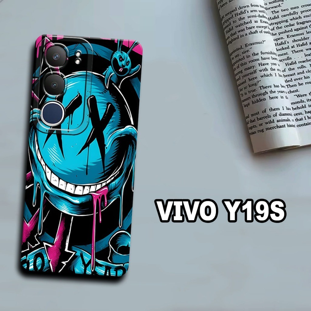 S39-Softcase procamera สําหรับ VIVO Y19S 2024 ล่าสุด - VIVO Y19S - วัสดุยางยืดหยุ่น - motif เหมาะสํา