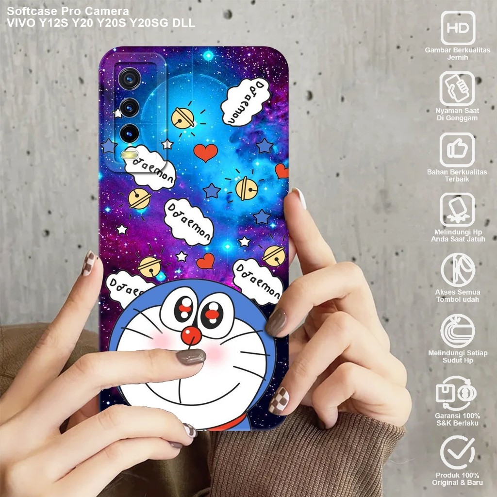 HP SOFTCASE VIVO V2026 V2027 V2029 - Pro Camera Case Vivo V2026 V2027 V2029 Motif (DRMN) - Phone Cas