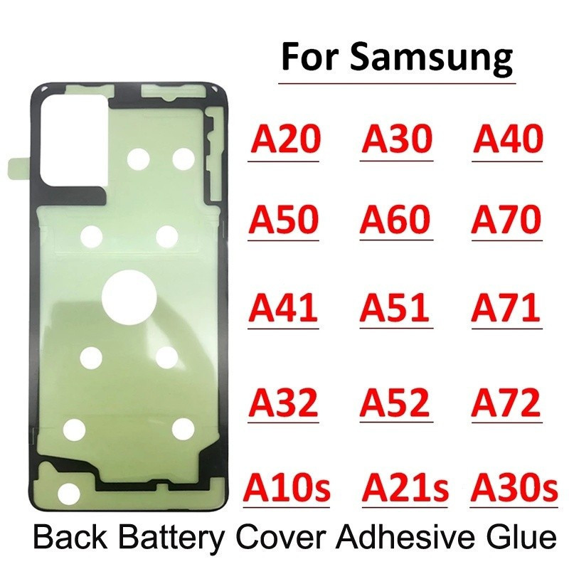 ฝาครอบแบตเตอรี่ด้านหลัง สําหรับ Samsung A20 A30 A50 A70 A31 A51 A71 A32 A52 A72 A21S A30S A50S A52S A22 4G 5G