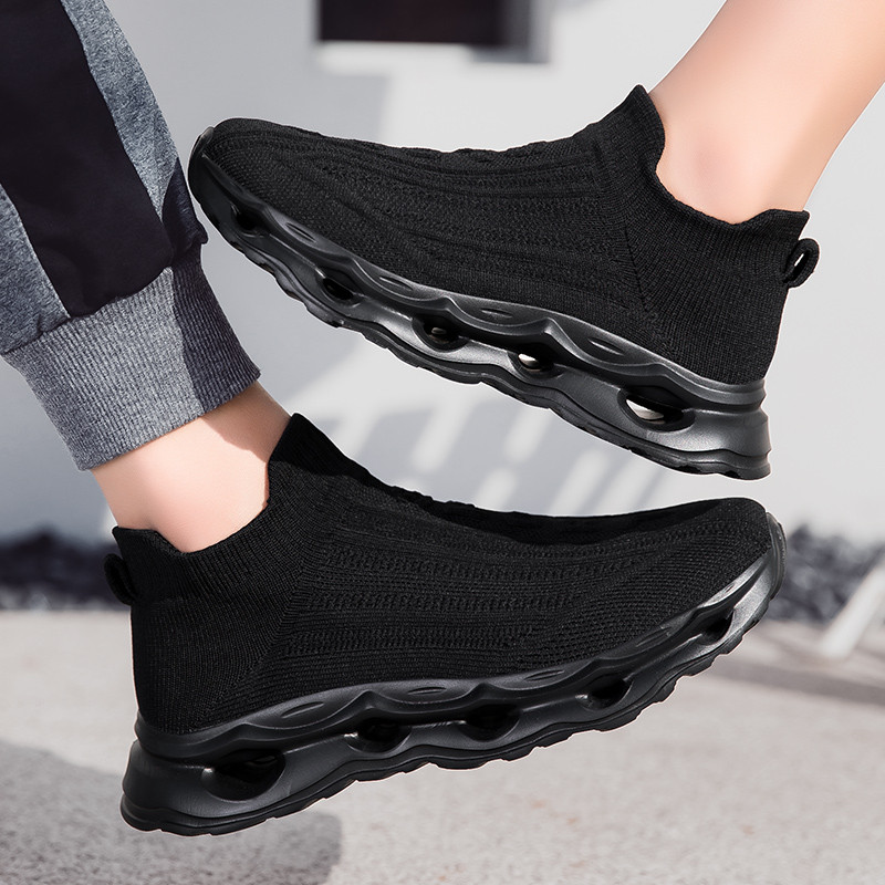 รองเท้าผ้าใบหน้ากว้างน้ําหนักเบา unisex แบบสวม super-comfy รองเท้าเดินสําหรับผู้หญิงผู้ชาย 35/46/47/48/US12/US13
