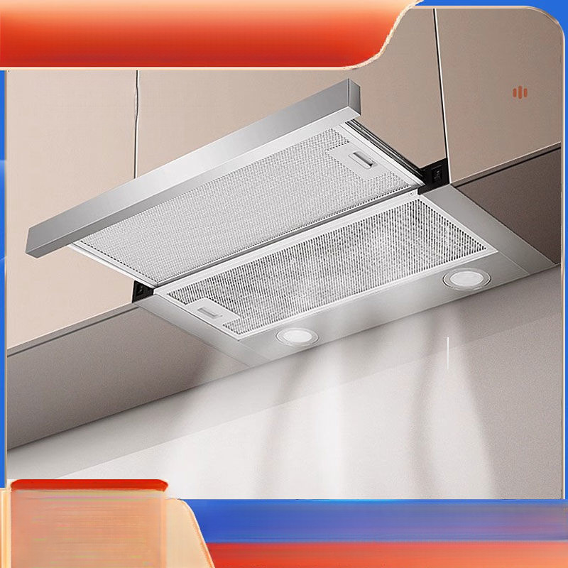 Pull-out Range Hood for Apartment Hotel Small Apartment Small Household Built-in Concealed Range Hoo