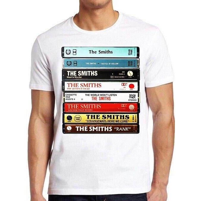The Smiths อัลบั้ม Cassette Queen Is Dead Punk Rock Band Gift Tee T เสื้อ 7225