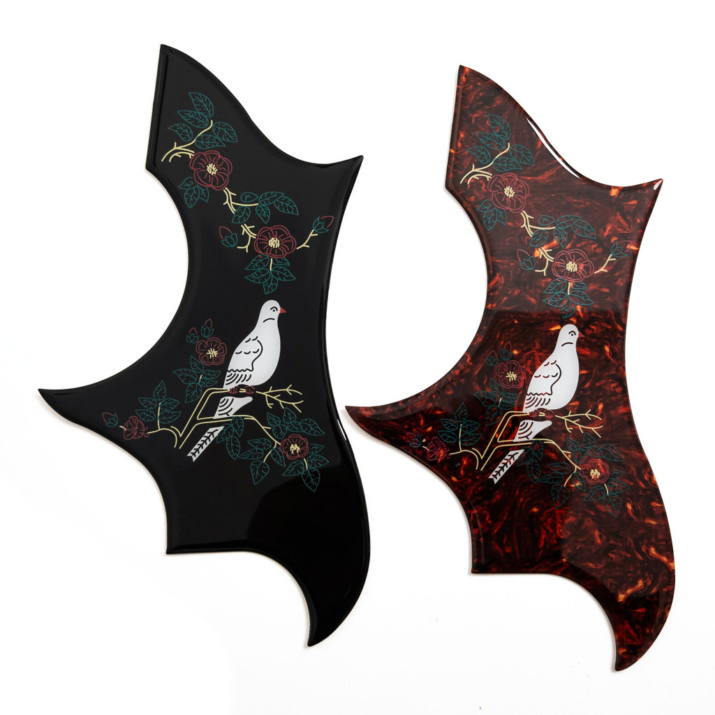 Dove Acoustic Guitar Pickguard Self-กาว Hummingbird หนา 2.0 มม. สําหรับ Gibson
